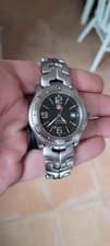 TAG Heuer WT1110.BA0550 Mens Link Series Professional Watch Black Silver BA0551