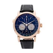 A. Lange & Sohne Saxonia Triple Split Edition Rose Gold Manual 43 Watch 424.037