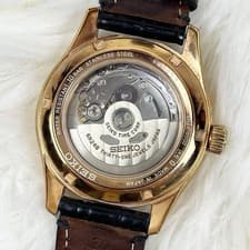 working Seiko Presage SARD012 Prestige Line Lacquer Dial Rose Gold Case NoBox