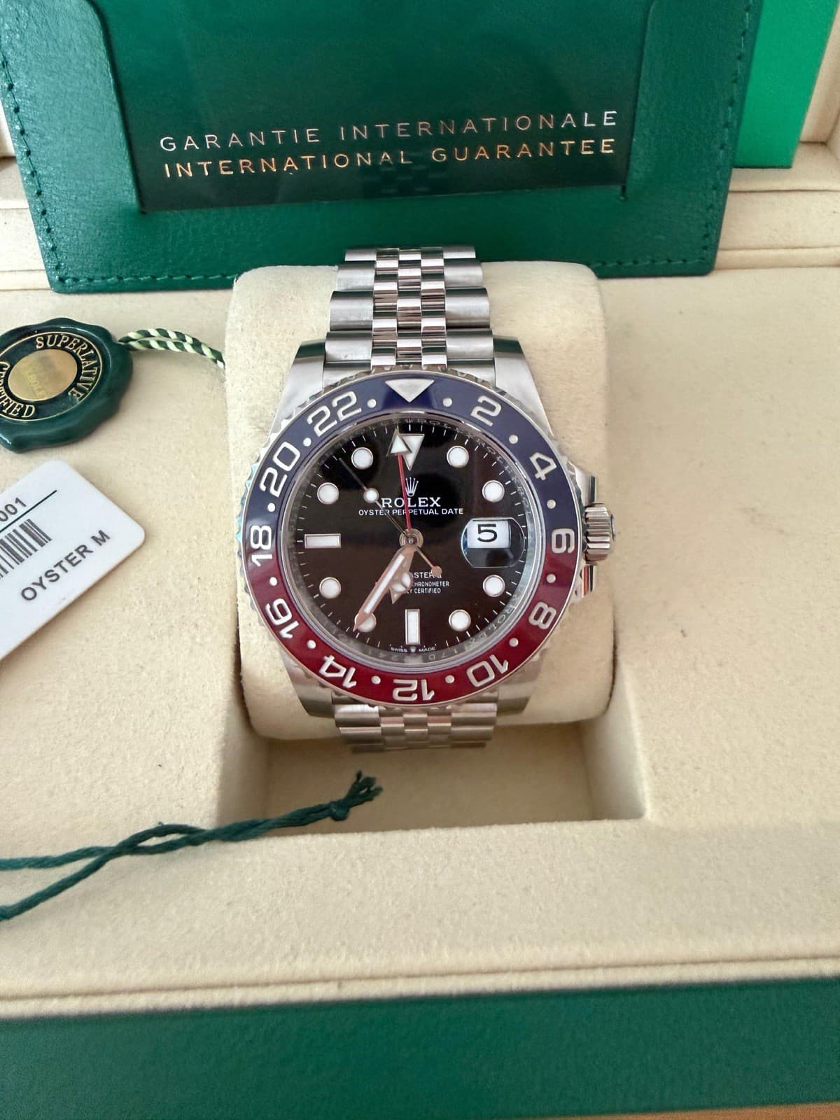 Rolex GMT-Master II "Pepsi" Jubilee  2025