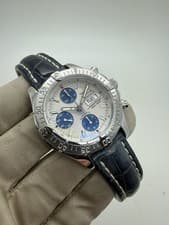 2009 Breitling Superocean White Dial Chronograph Steel 42mm Watch A13340 B+P