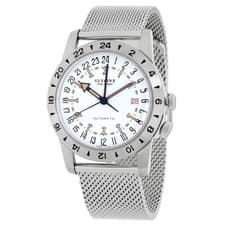 Glycine Airman Vintage The Chief Automatic White Dial Unisex Watch GL0466