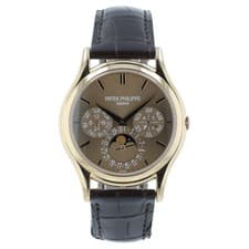 Patek Philippe Grand Complications Brown Dial 18k Rose Gold 37mm Automatic 5140R