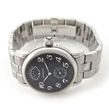 Montblanc Meisterstück Power Reserve 7017 SS Black Manual Winding Men's Boxed