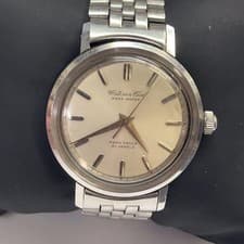CITIZEN Parawater Hand Wind Watch 37mm 21 Jewel 1960s Vintage Stainless