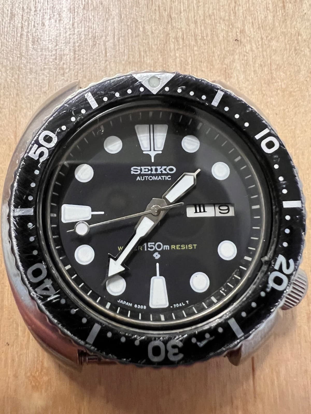 Rare Seiko 6309-7040 Automatic Diver 150m "Turtle" - Vintage 1979 - Running