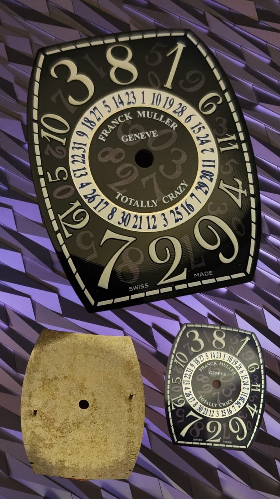 Franck Muller "Totally Crazy" Watch Dial NOS