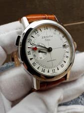 Zenith Elite Port Royal V Steel 39mm 88% LNIB Discontinued 01102.0451.682