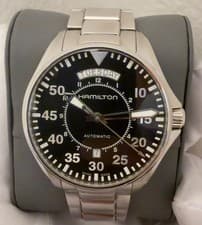 Hamilton Khaki Aviation Pilot Day-Date “Cooper” H64615135 42mm Auto Black Dial