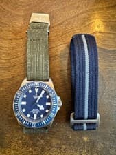 Tudor Pelagos FXD 25707B 42mm Titanium Blue w/box and papers and extra MN bands
