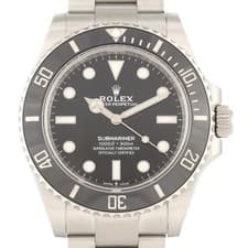Authentic Rolex Submariner 124060 Stainless Steel Mechanical Automatic Rando...