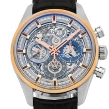 ZENITH Chronomaster El Primero 51.2151.400/78.C810 Automatic Transparent Dia...