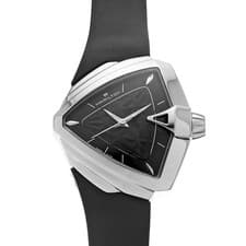 HAMILTON Ventura S H24251330 Black Case Size 38×34mm Men's Used Watch #81026