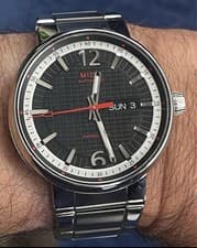 Mido Chronometer Automatic Men's Wristwatch Stainless Steel, 100m, Box & Papers