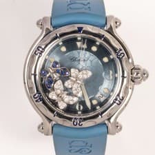 Chopard Happy Butterfly / Happy Sport Diamond and Sapphire 28/8452 May 2006