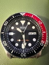 Seiko SKX009 "Pepsi" Automatic 200m Diver - April 2016 - Diver Strap 7S26-0020