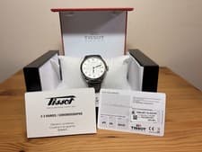 Tissot Men's le Locle Powermatic 80 Automatic Wristwatch Silver Stainless Steel