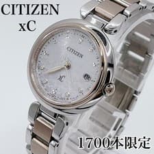 Citizen xC ES9465 68W Wristwatch Sakura Pink Diamond Limited Edition 1700