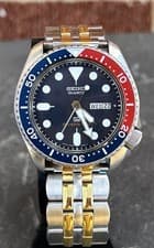 NEAR MINT SEIKO DIVER 150m 7548-700B PEPSI WATCH JAPAN WORKS ONE SCRATCH