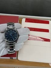 2023 Omega Seamaster Aqua Terra 41mm Blue Dial