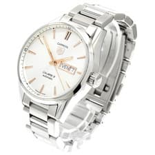 2023 Tag Heuer Carrera Calibre 5 Mens Watch Automatic WAR201D in Excellent Cond.