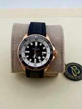 Breitling Superocean Automatic 42 — Solid 18K Rose Gold | Black Dial | Rubber