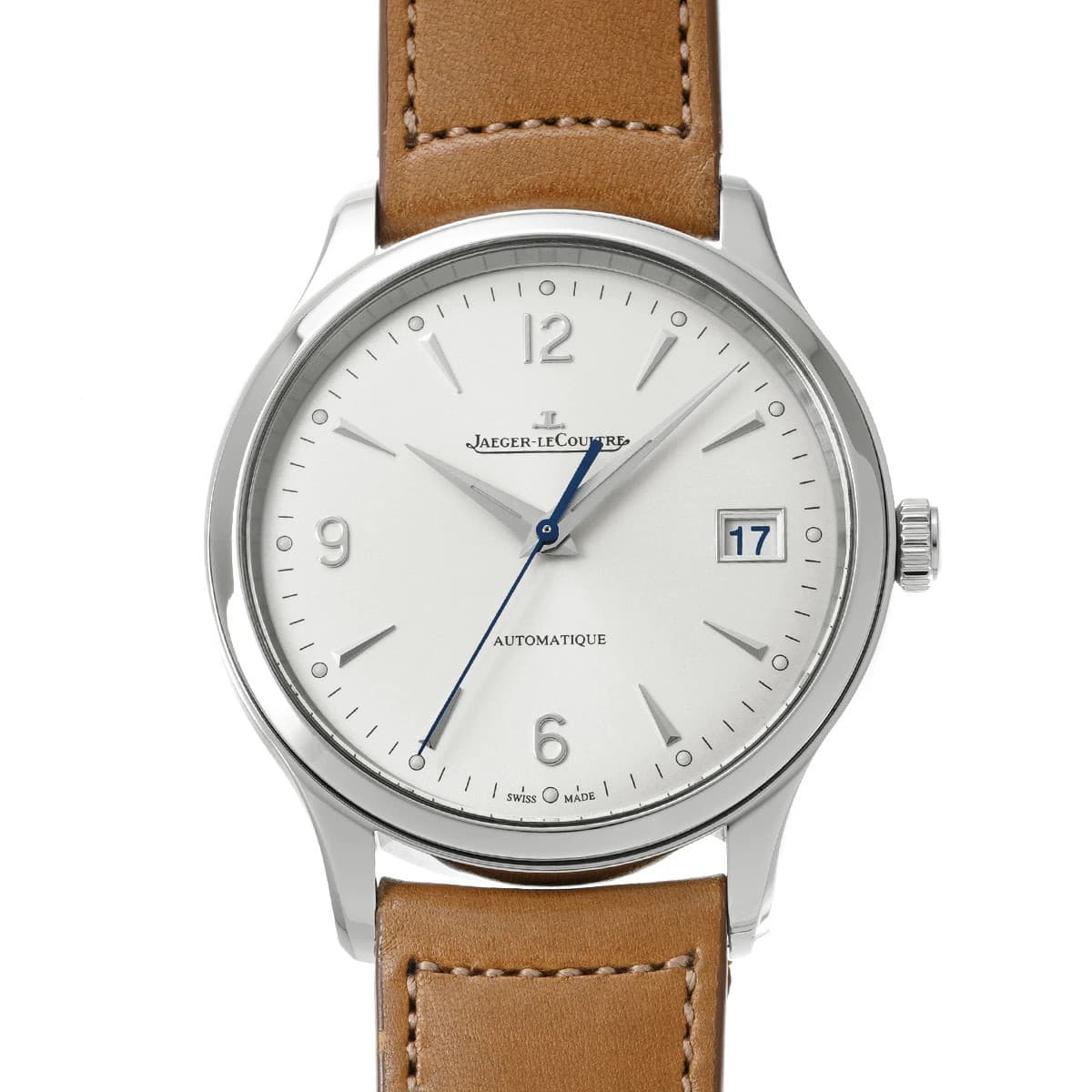 JAEGER-LECOULTRE Master Control Date Q4018420 Silver Men's Used Watch #4117