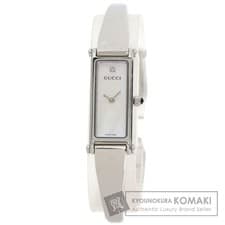 Gucci 1500L Square Face Stainless Steel Women's Wristwatch Used