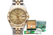 Rolex Datejust Thunderbird 36mm Steel & 18K Gold Watch 1997 Box & Papers