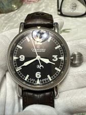 Chronoswiss Timemaster  swiss mechanical mens 44mm Military watch