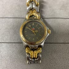 TAG Heuer WG1220-KO Quartz Watch Gray 300m Water Resistant