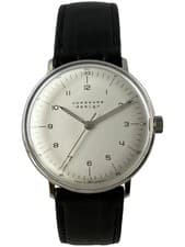 Junghans Max Bill Men’s Analog Leather Bracelet Watch Hand-Wound ETA 2801-2