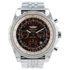Breitling Bentley Brown Dial Stainless Steel 48mm Automatic Men’s Watch A25362