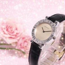 Tiffany Atlas Quartz Womens Watch 24mm SV925 Case Silver Ladies wrist 17cm