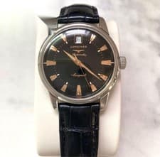 Longines Conquest Heritage L1.611.4.52.4 Automatic Watch Black Dial 35mm Box