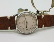 RARE VINTAGE ROLEX PERPETUAL 1530  WHITE DIAL AUTOMATIC MAN'S WATCH / H083