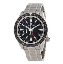 GRAND SEIKO GMT MEN'S BLACK WATCH FULL SET