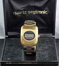 RARE vintage LED digital watch Segtronic Epsa-Optel in Box