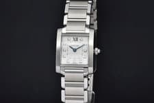 Cartier WE110006 Tank Francaise SM 3217 with 11 Diamonds #036