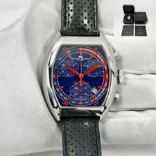2014 Van Der Bauwede Magnum Gt Modena 40X48MM Blue Stainless Steel B/p