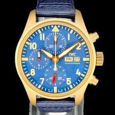 IWC Pilot's Watch Blue Chronograph - 2025 IW388109 Complete Set Under Warranty