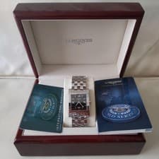 LONGINES DolceVita Black Dial Watch