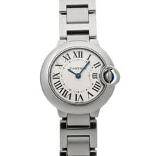 CARTIER Ballon Bleu de Cartier 1.1 " W69010Z4 Silver WATCH 726465