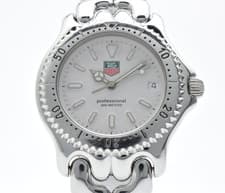 [NEAR MINT] TAG Heuer Sel Professional S90.806 White Quartz Men's Watch Japan