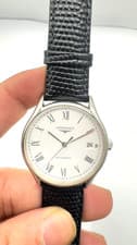 Longines Lyre Automatic 35mm White Roman Dial Ref L4.860.4 Men’s Watch Vintage