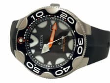 Citizen Eco-Drive Orca Dive Watch 200m Navy New Japan