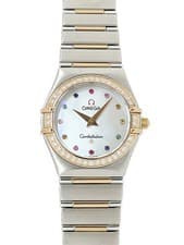 OMEGA Constellation Iris Central Bar Diamond Women's Quartz with Box and Paper