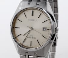 Grand Seiko 9587-8000 95GS Quartz in Box 1988 Oct Early Rare Vintage Watch Japan