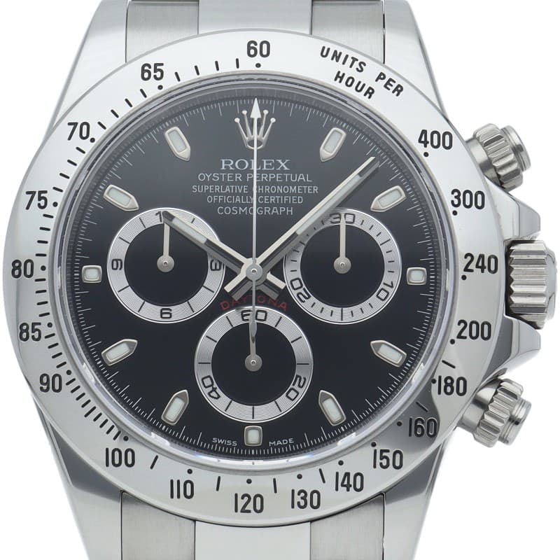 ROLEX Cosmograph Daytona Watch New Buckle 116520 (Runtime) Stainless Steel m...