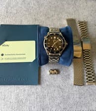 Omega Seamaster Diver 300M 212.30.41.20.01.002 41mm Wave Dial | BOX & PAPERS